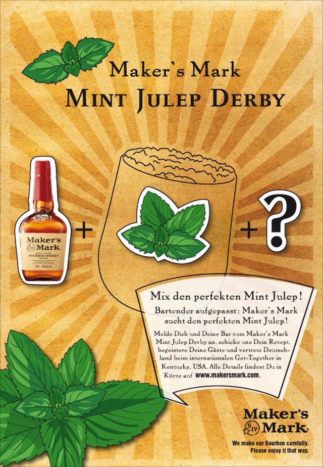 Maker's Mark Mint Julep Derby Aktionslogo2